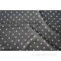 Polyester CDC Multi Color Swiss Dot Jacquard Fabric